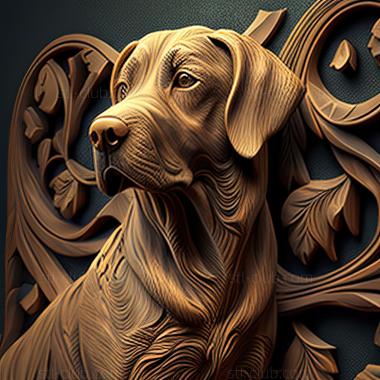 3D model st Karakachan dog (STL)